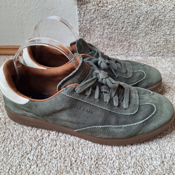 Cole Haan Green and Brown Sneakers - Picture 3 of 12